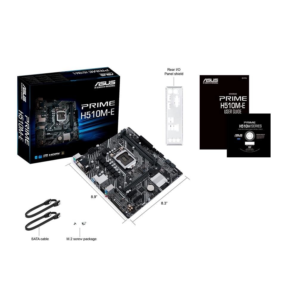 Placa Mãe 1200 10ª/11ª Geração DDR4, ASUS H510M-K - Imagem 4