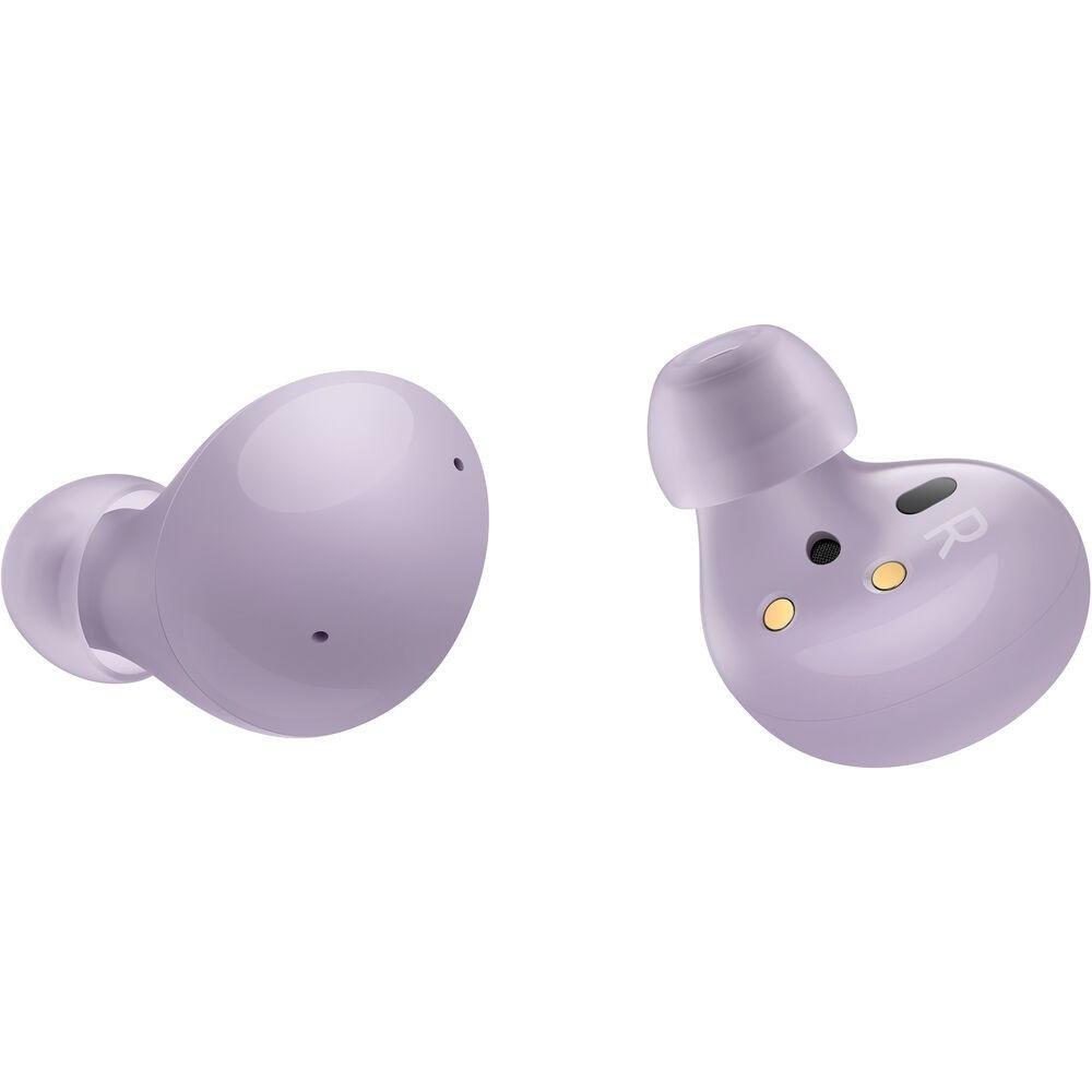 Imagem 6 de 12 do produto Fone de Ouvido Sem Fio Samsung Galaxy Buds 2, Bluetooth, Cancelamento de Ruído Ativo, Violeta - SM-R177NLVPZTO
