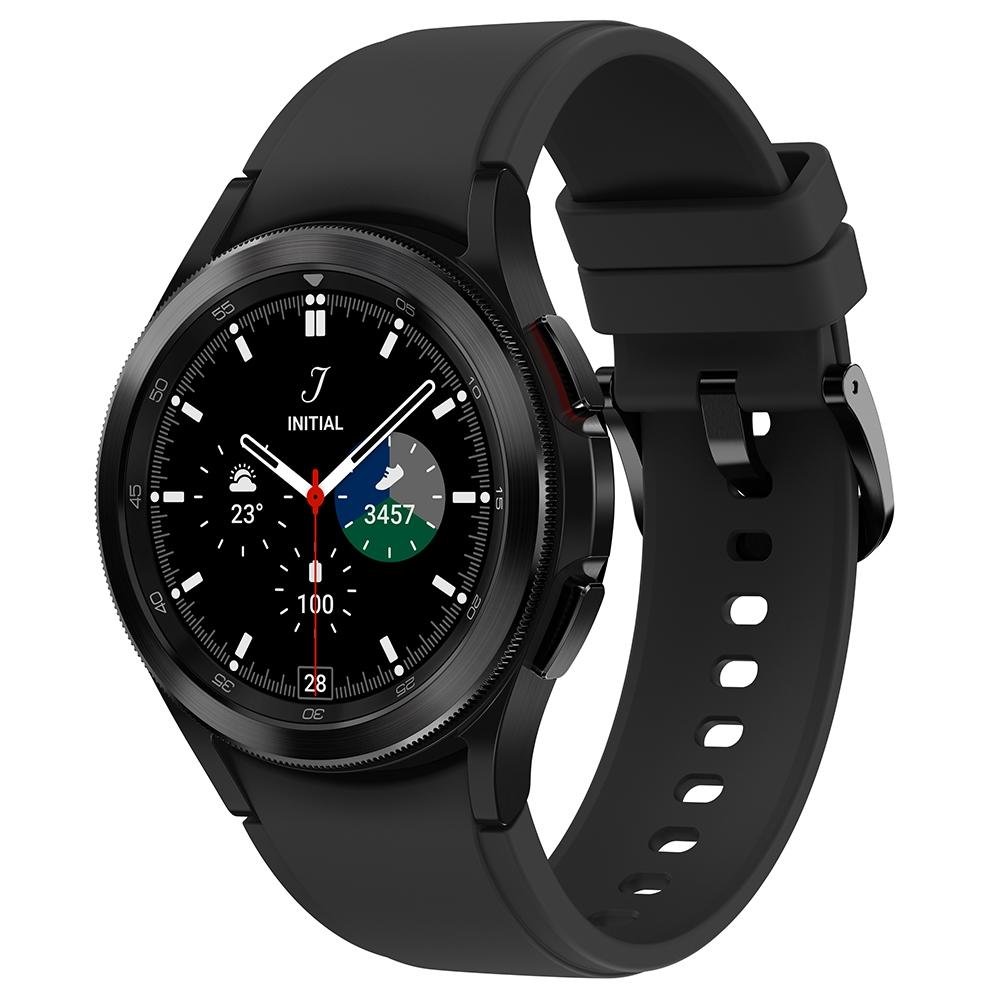 Smartwatch Samsung Galaxy Watch 4 Classic LTE, 42mm, Pressão Arterial e ECG,  Preto - SM-R885FZKPZTO | KaBuM!