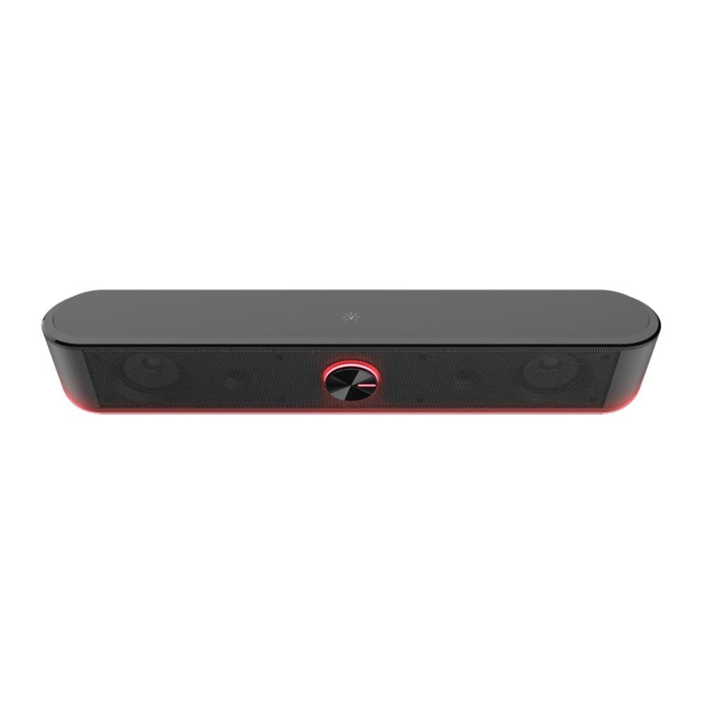 Soundbar Gamer GXTrust 619 Thorne, LED RGB, 2 Canais Stereo, 12W, 3.5mm, USB, Preto - ( Balão.info - foto 5