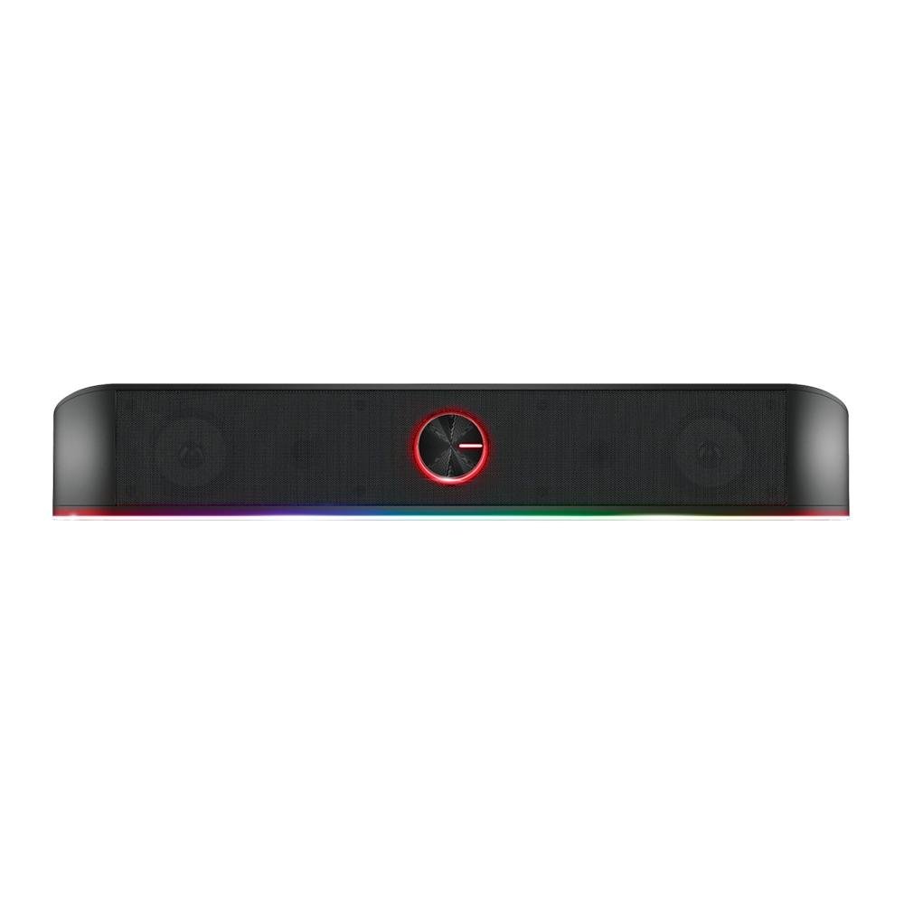 Soundbar Gamer GXTrust 619 Thorne, LED RGB, 2 Canais Stereo, 12W, 3.5mm, USB, Preto - ( Balão.info - foto 6