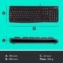 Combo Teclado e Mouse com fio USB Logitech MK120 com Design Confortável, Durável e Resistente à Respingos e Layout ABNT2 - 920-004429