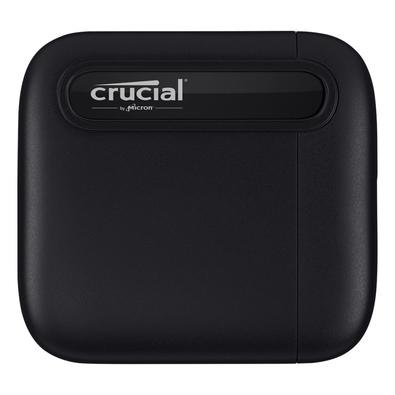 SSD Portátil Crucial X6 500GB SSD portátil Crucial X6 Quantos dados você consegue levar nas mãos? Com a SSD portátil Crucial® X6, a resposta é: muit