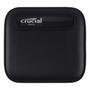 SSD Externo 500 GB Crucial X6, USB-C, Leitura: 540MB/s, Preto - CT500X6SSD9