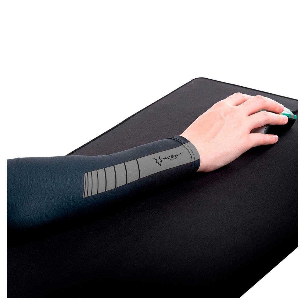 Manguito Gamer Husky Gaming, Preto e Cinza - Proteção UV 50+, Tamanho G - HGMAG010 Manguito Gamer Husky Gaming, Preto e Cinza - Proteção UV 50+, Tamanho G - HGMAG010