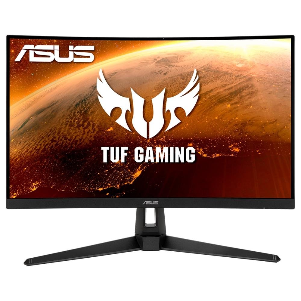 Monitor Gamer ASUS TUF 27", 165Hz, Full HD, 1ms, HDMI, FreeSync Premium, 120% sRGB, Som Integrado, ELMB - VG27VH1B Monitor Gamer ASUS TUF 27", 165Hz, Full HD, 1ms, HDMI, FreeSync Premium, 120% sRGB, Som Integrado, ELMB - VG27VH1B