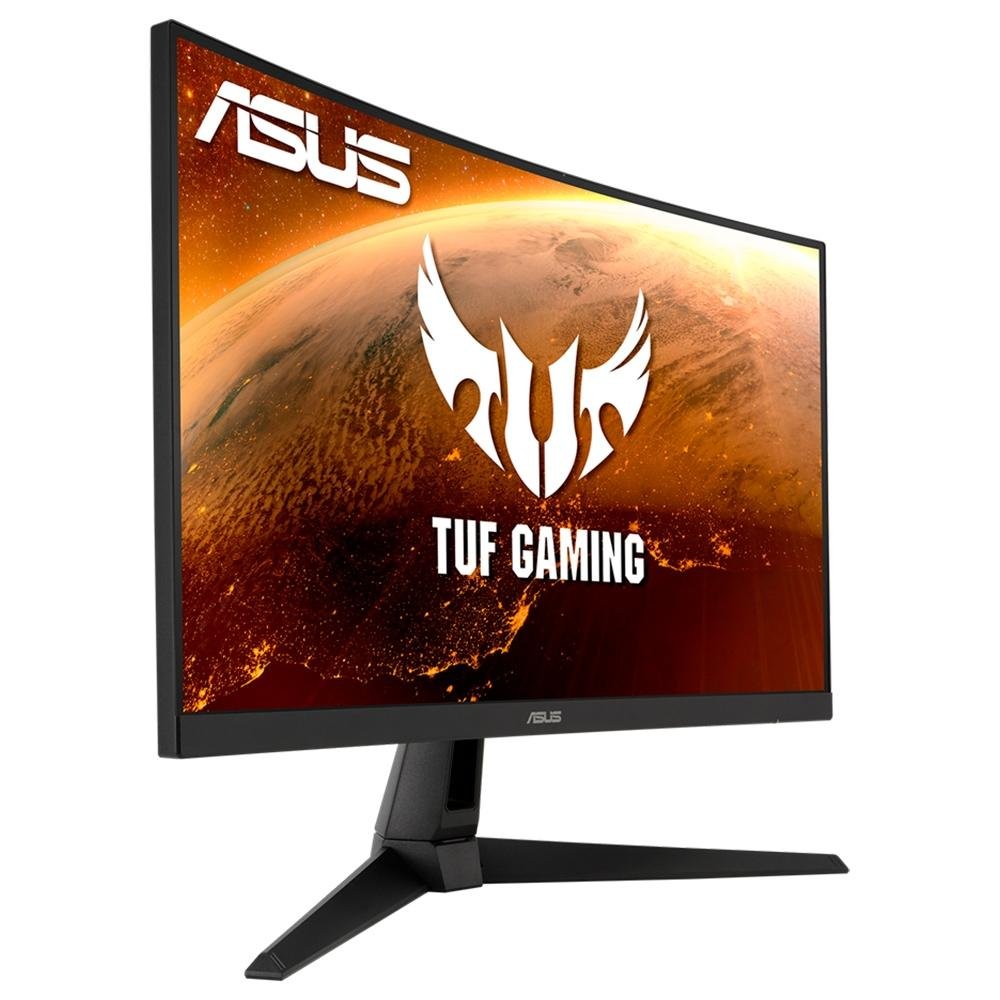 Monitor Gamer ASUS TUF 27", 165Hz, Full HD, 1ms, HDMI, FreeSync Premium, 120% sRGB, Som Integrado, ELMB - VG27VH1B Monitor Gamer ASUS TUF 27", 165Hz, Full HD, 1ms, HDMI, FreeSync Premium, 120% sRGB, Som Integrado, ELMB - VG27VH1B