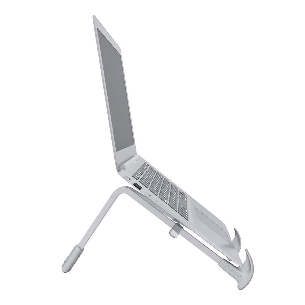 Imagem 3 de 4 do produto Suporte para Notebook e Tablet Octoo LiteStand Note, Ice Silver