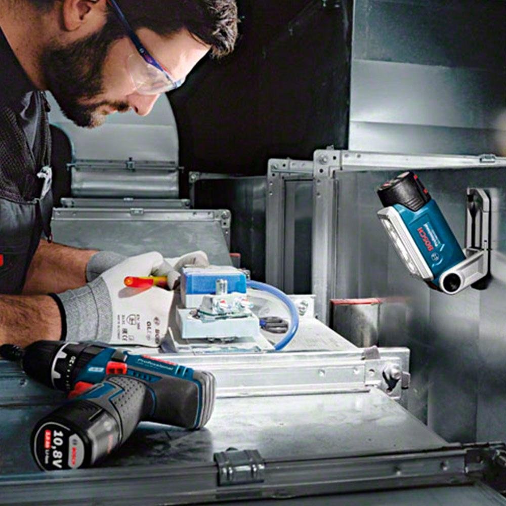 Imagem 5 de 5 do produto Lanterna a Bateria Bosch GLI, 12V, 330 Lúmens - 06014A0000-000