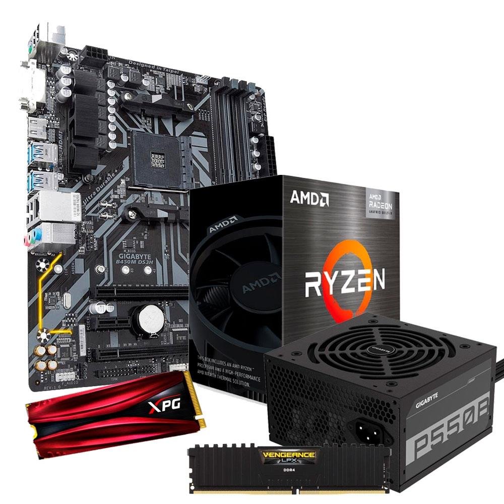 Gigabyte B450m Amd Ryzen 5600x Processor Motherboard Amd Best