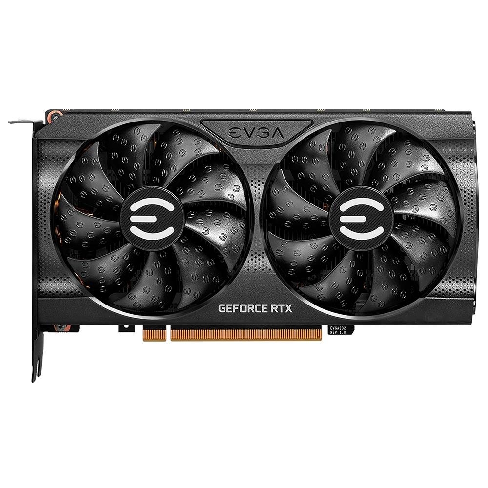 Placa de Vídeo RTX 3060 XC Black Gaming 12G P5 3655 KR EVGA NVIDIA