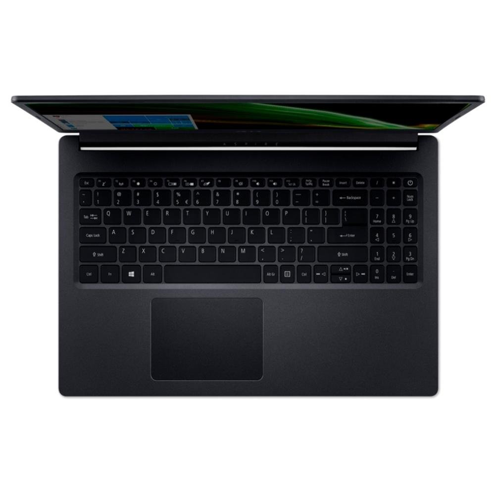Notebook Acer Aspire 3 AMD Ryzen 5-3500U, 8GB RAM, SSD 512GB NVMe, 15.6" HD, Win10 Home, Preto - A315-23-R6HC Notebook Acer Aspire 3 AMD Ryzen 5-3500U, 8GB RAM, SSD 512GB NVMe, 15.6" HD, Win10 Home, Preto - A315-23-R6HC