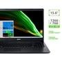 Notebook Acer Aspire 3  AMD Ryzen 5-3500U, 8GB RAM, SSD 512GB NVMe, 15.6" HD, Win10 Home, Preto - A315-23-R6HC