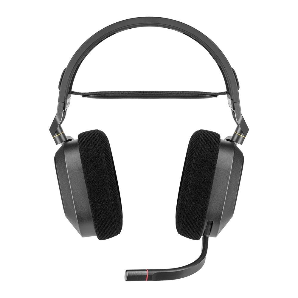 Headset Gamer Sem Fio Corsair HS80 Premium, RGB, Surround, Dolby Atmos, Wireless, Drivers 50mm, Preto - CA-9011235-NA Headset Gamer Sem Fio Corsair HS80 Premium, RGB, Surround, Dolby Atmos, Wireless, Drivers 50mm, Preto - CA-9011235-NA