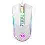 Kit Teclado Mecânico Gamer Redragon Draconic 60% RGB Branco  + Mouse Gamer Redragon Cobra Lunar White