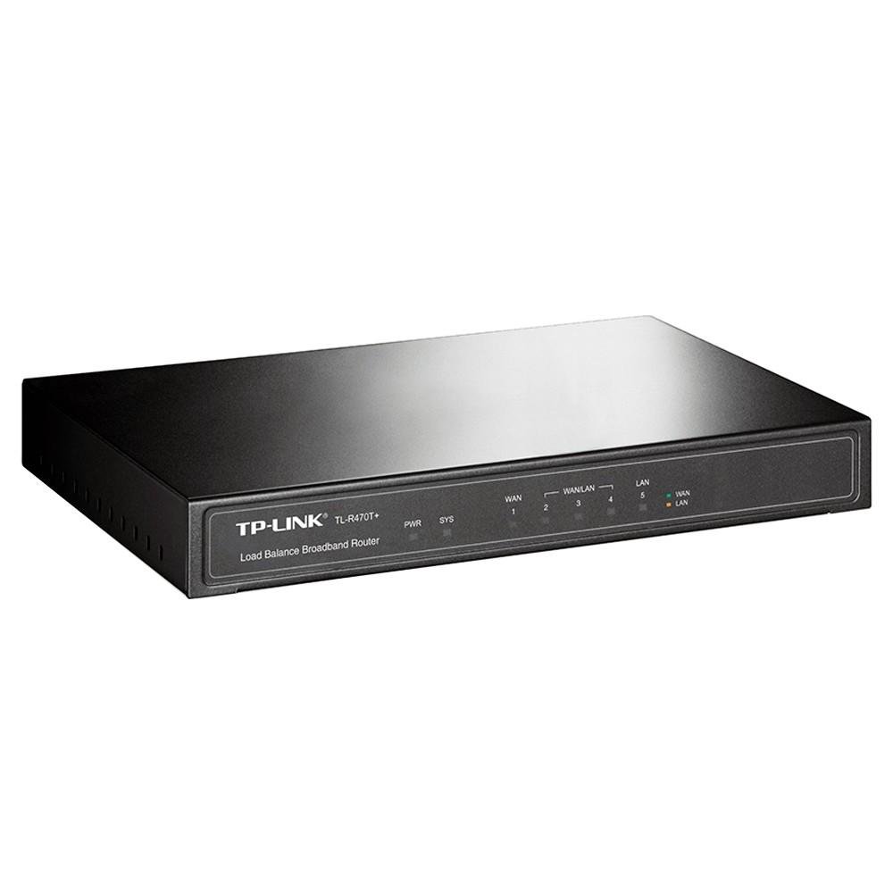 Roteador TP-Link Banda Larga com Balanceamento de Carga 10/100Mbps - TL-R470T+
