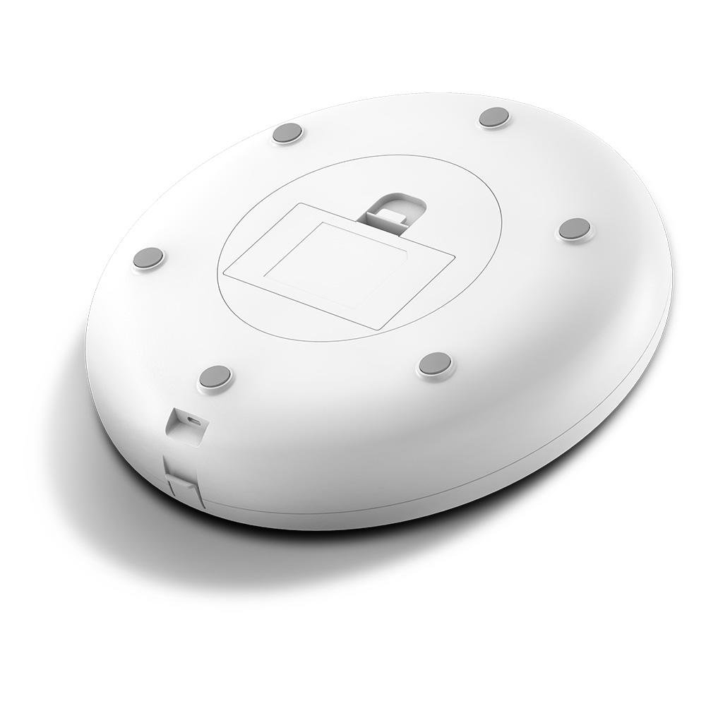 Comedouro Pet Redondo KaBuM! Smart 500, Branco - Automático, Controle via Aplicativo, 6 tipos de comidas - KBSN004