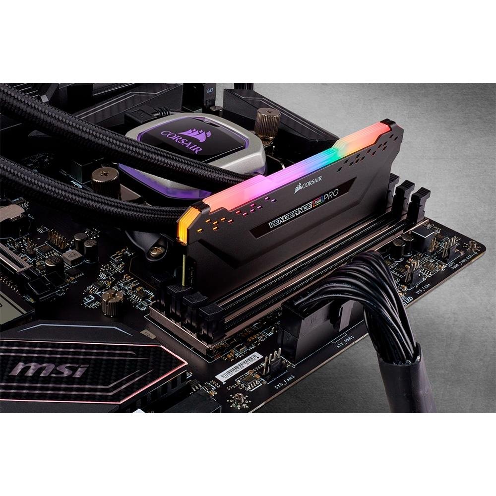 CORSAIR-Memória RGB PRO Desktop Vengeance, Memória RAM DDR4