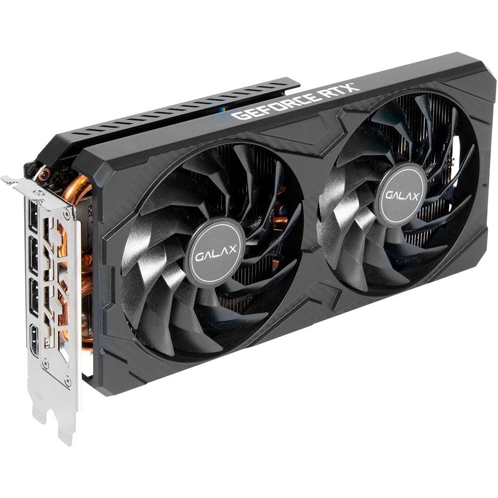 Placa de Vídeo RTX 3070 1-Click OC Galax NVIDIA GeForce, 8GB GDDR6, DLSS, LHR, Ray Tracing, Preto - 37NSL6MD2KCH Placa de Vídeo RTX 3070 1-Click OC Galax NVIDIA GeForce, 8GB GDDR6, DLSS, LHR, Ray Tracing, Preto - 37NSL6MD2KCH