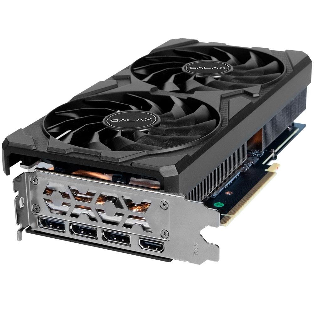 Placa de Vídeo RTX 3070 1-Click OC Galax NVIDIA GeForce, 8GB GDDR6, DLSS, LHR, Ray Tracing, Preto - 37NSL6MD2KCH Placa de Vídeo RTX 3070 1-Click OC Galax NVIDIA GeForce, 8GB GDDR6, DLSS, LHR, Ray Tracing, Preto - 37NSL6MD2KCH