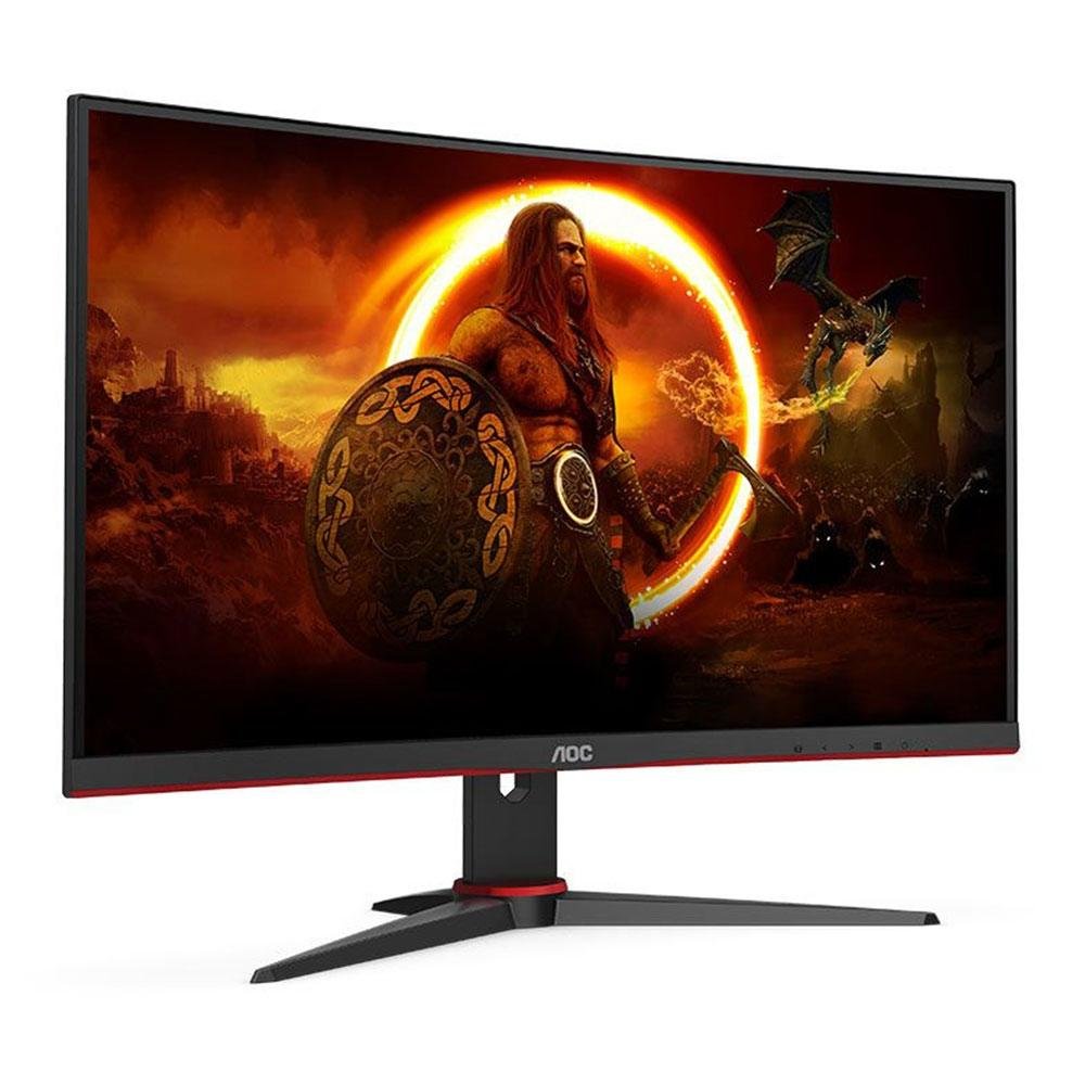 Monitor Gamer Curvo AOC Legend 27", Full HD, 240Hz, 0.5ms, FreeSync Premium, DisplayPort e HDMI - C27G2ZE Monitor Gamer Curvo AOC Legend 27", Full HD, 240Hz, 0.5ms, FreeSync Premium, DisplayPort e HDMI - C27G2ZE