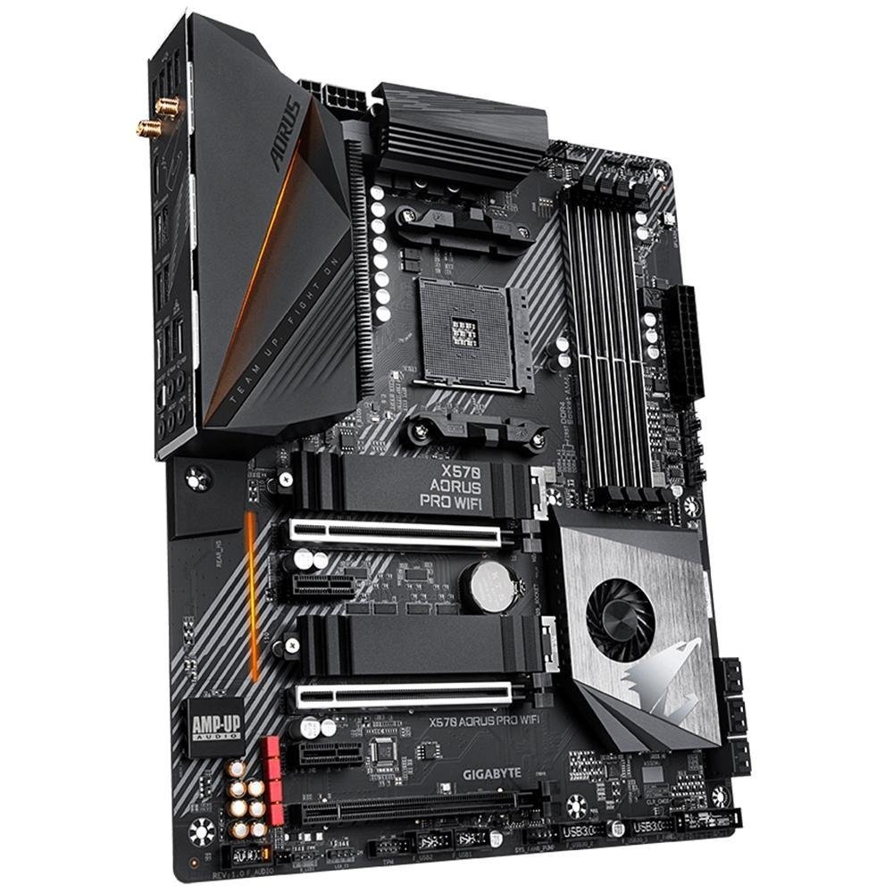 Placa Mãe Gigabyte Aorus X570 Aorus Pro, Wi-Fi, AMD AM4, ATX, DDR4
