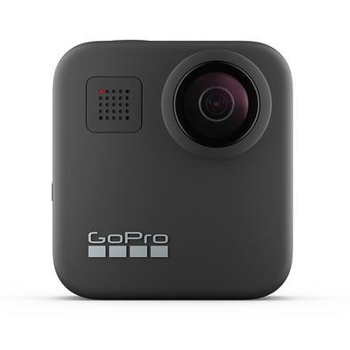 Câmera GoPro Max Transmissão 1080p, Controle por Voz, Tela Touch Screen, Preta Habilidades clássicas no estilo HERO. Captura esférica como mágica. E