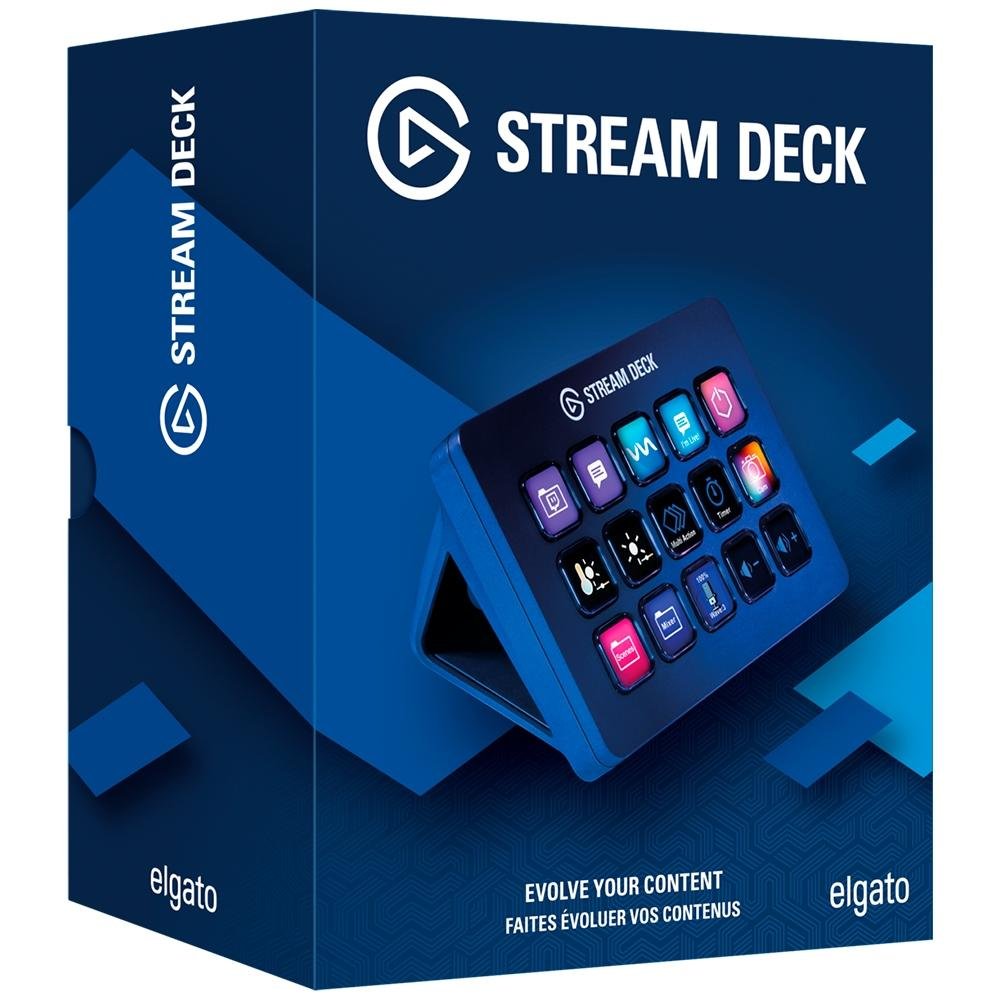 Stream Deck Elgato MK.2, USB-C Removível | KaBuM!