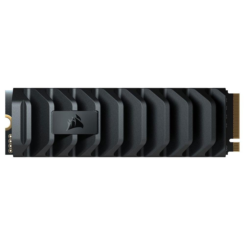 SSD Corsair Force MP600 PRO XT, 1TB, M.2 PCIe, NVMe, Leitura: 7100MB/s e Gravação: 5800MB/s, Preto - CSSD-F1000GBMP600PXT