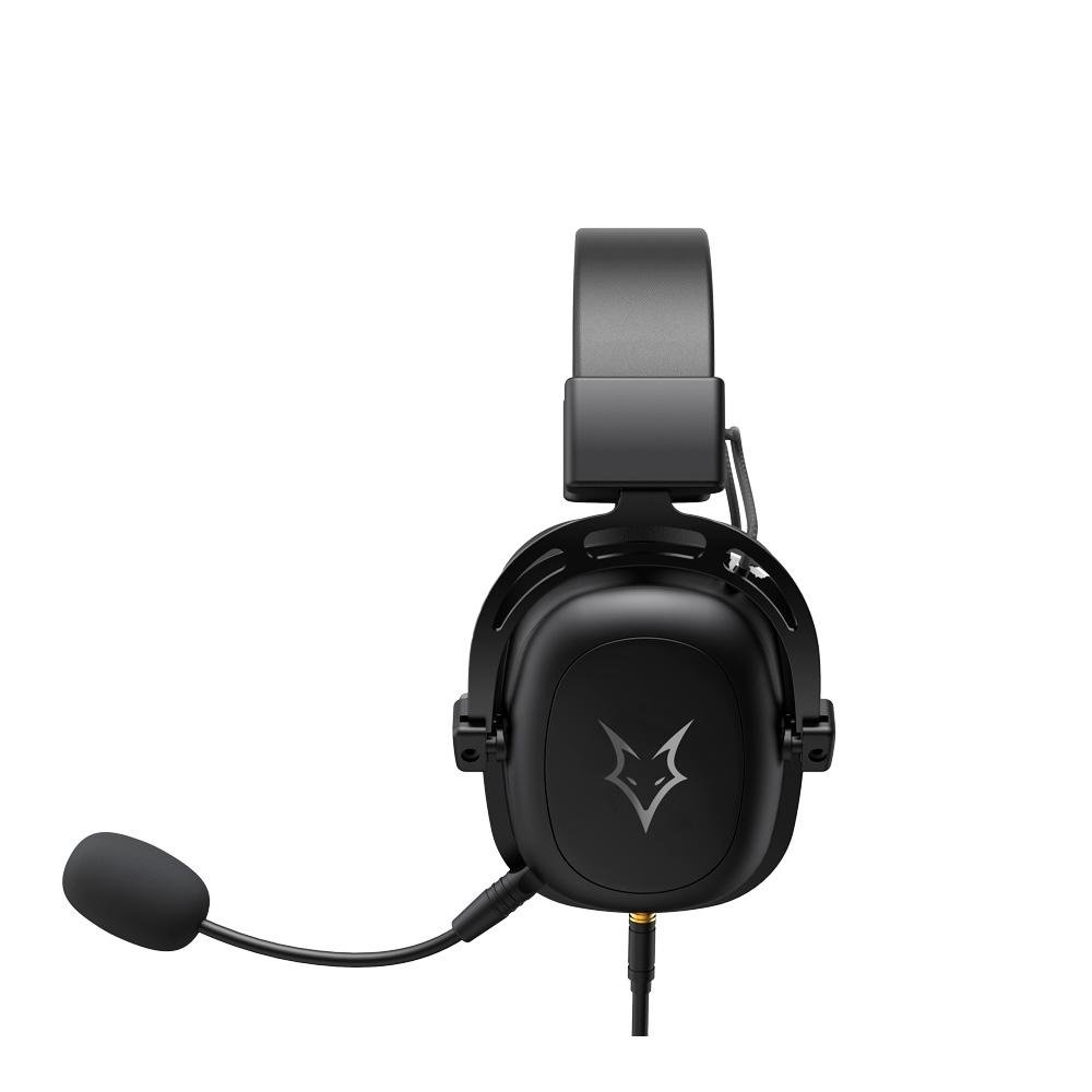 Headset Gamer Husky Gaming Blizzard, Preto, Microfone removível, Surround 7.1 & Stereo, Driver 53mm, Conexão P3 & USB - HGMD018 Headset Gamer Husky Gaming Blizzard, Preto, Microfone removível, Surround 7.1 & Stereo, Driver 53mm, Conexão P3 & USB - HGMD018
