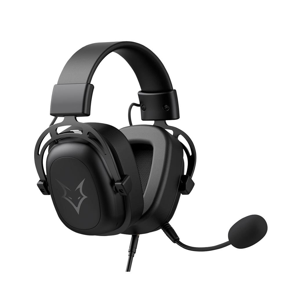 Headset Gamer Husky Gaming Blizzard, Preto, Microfone removível, Surround 7.1 & Stereo, Driver 53mm, Conexão P3 & USB - HGMD018 Headset Gamer Husky Gaming Blizzard, Preto, Microfone removível, Surround 7.1 & Stereo, Driver 53mm, Conexão P3 & USB - HGMD018
