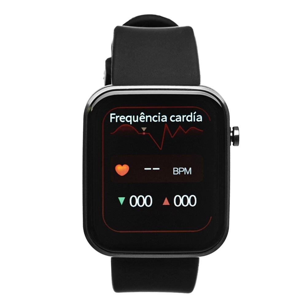 SmartWatch Balão.info Smart 500, Rosé, Pulseira Extra Cinza, Compatível IoT Tuya - KBSAC007 - view 2