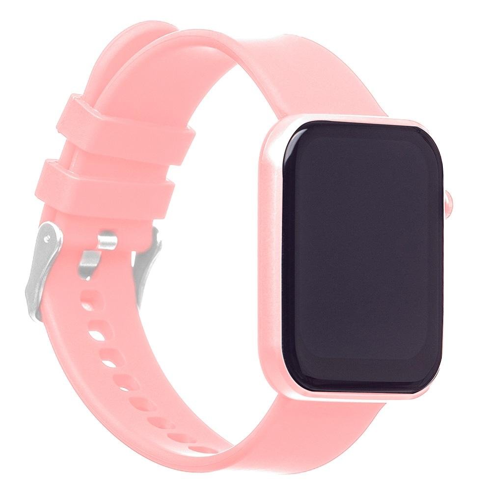 SmartWatch Balão.info Smart 500, Rosé, Pulseira Extra Cinza, Compatível IoT Tuya - KBSAC007 - view 4