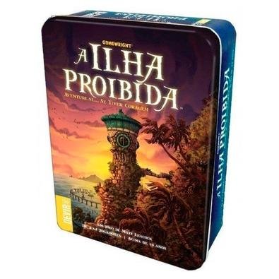 Atreva-se a descobrir a Ilha Proíbida! Una-se a um intrépido grupo de aventureiros numa missão para encontrar os quatro tesouros sagrados deste perigo