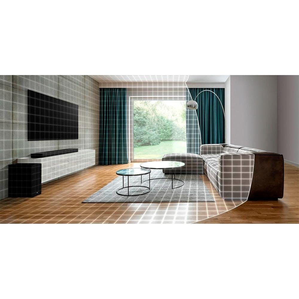 Imagem 11 de 11 do produto SoundBar LG Sp9A, 5.1.2 Canais, Bluetooth, 520W Rms, Alexa/Google Assistente, Dts X, Dolby Atmos, Preto - Sp9A