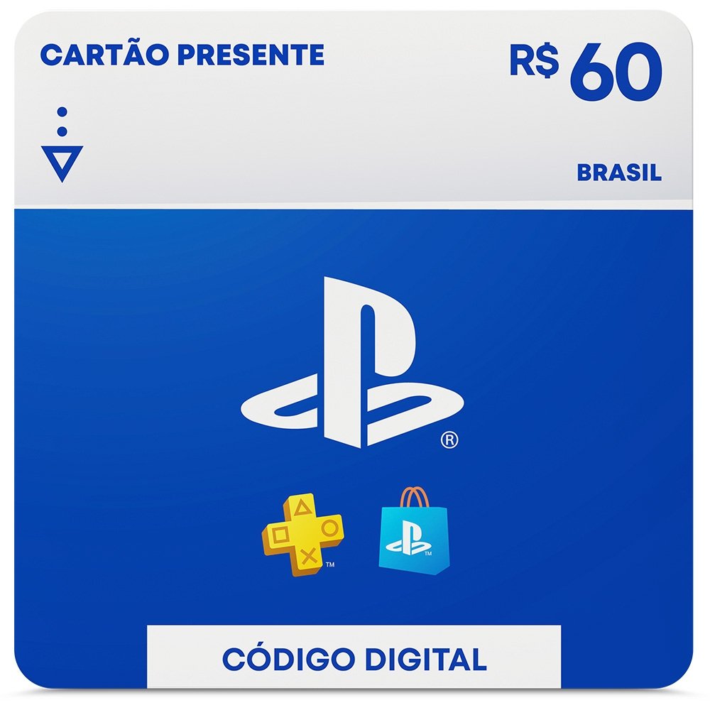 R$60 PlayStation Store Gift Card (BRAZIL) R$60 PlayStation Store Gift Card (BRAZIL)