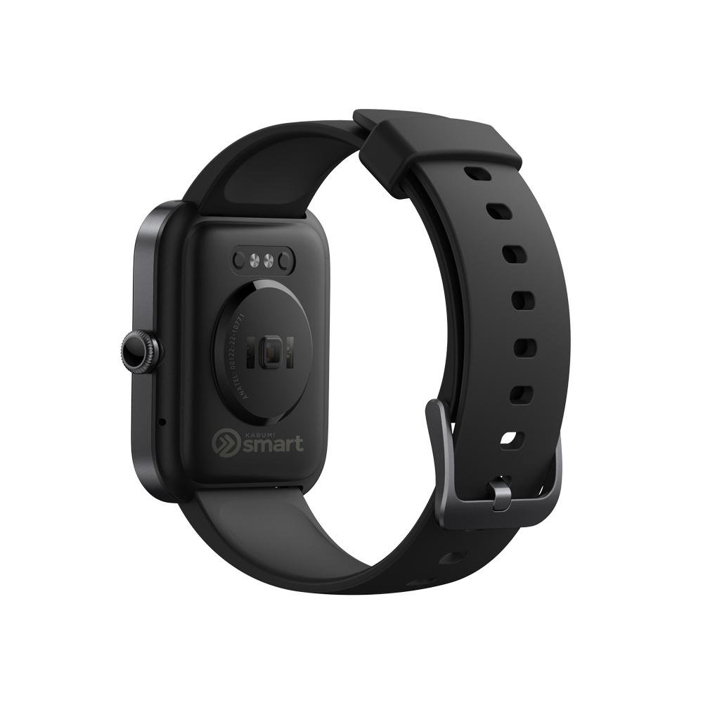 Imagem 4 de 5 do produto SmartWatch KaBuM! smart 700, Preto, Pulseira Extra Cinza Claro, Compatível IoT Alexa - KBSAC019