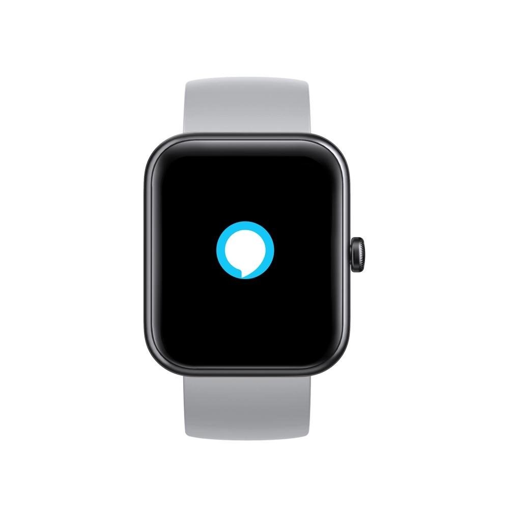 Imagem 5 de 5 do produto SmartWatch KaBuM! smart 700, Preto, Pulseira Extra Cinza Claro, Compatível IoT Alexa - KBSAC019