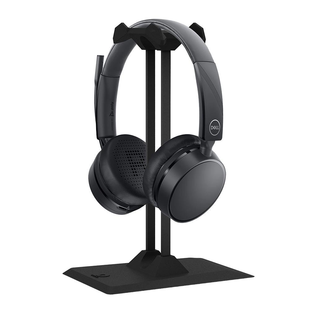Imagem 2 de 5 do produto Suporte para Headset Octoo Litestand, Porta Objetos e Smartphones, Preto