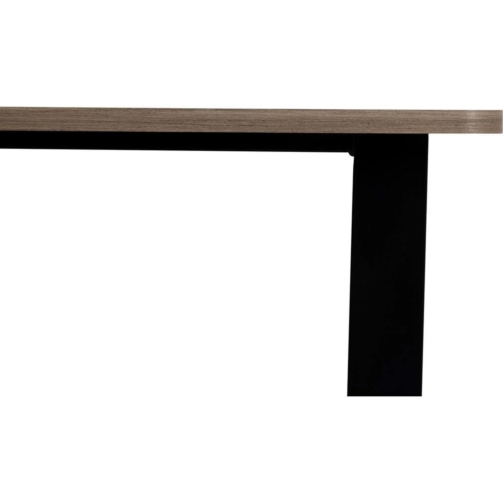 Mesa Office Hayonik MHO 1500, Pés com Regulagem de Altura, Borda 15mm, Amendola Rustica - ( Balão.info - foto 4