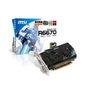 Placa de vídeo VGA MSI Radeon HD6670 1024MB (1GB) DDR5 DVI+HDMI PCI-Express R6670-MD1GD5