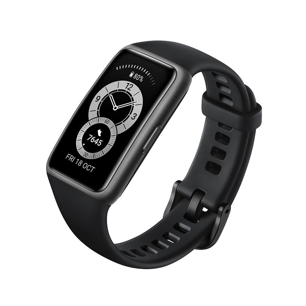 Relógio Smart Band 6 Huawei, 96 Modos de Treino, Visor FullView, Monitoramento de Sono, Preto - BAND6PTO Relógio Smart Band 6 Huawei, 96 Modos de Treino, Visor FullView, Monitoramento de Sono, Preto - BAND6PTO