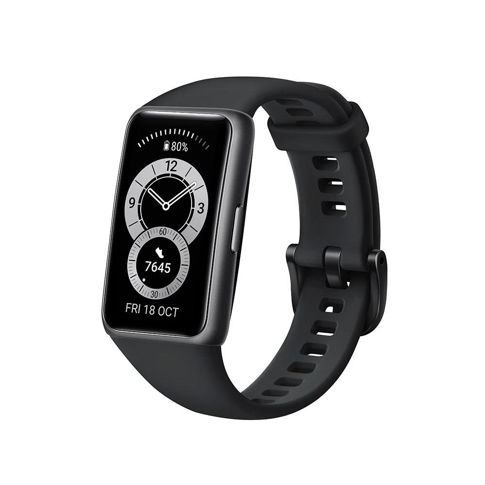Relógio Smart Band 6 Huawei, 96 Modos de Treino, Visor FullView, Monitoramento de Sono, Preto - BAND6PTO Relógio Smart Band 6 Huawei, 96 Modos de Treino, Visor FullView, Monitoramento de Sono, Preto - BAND6PTO