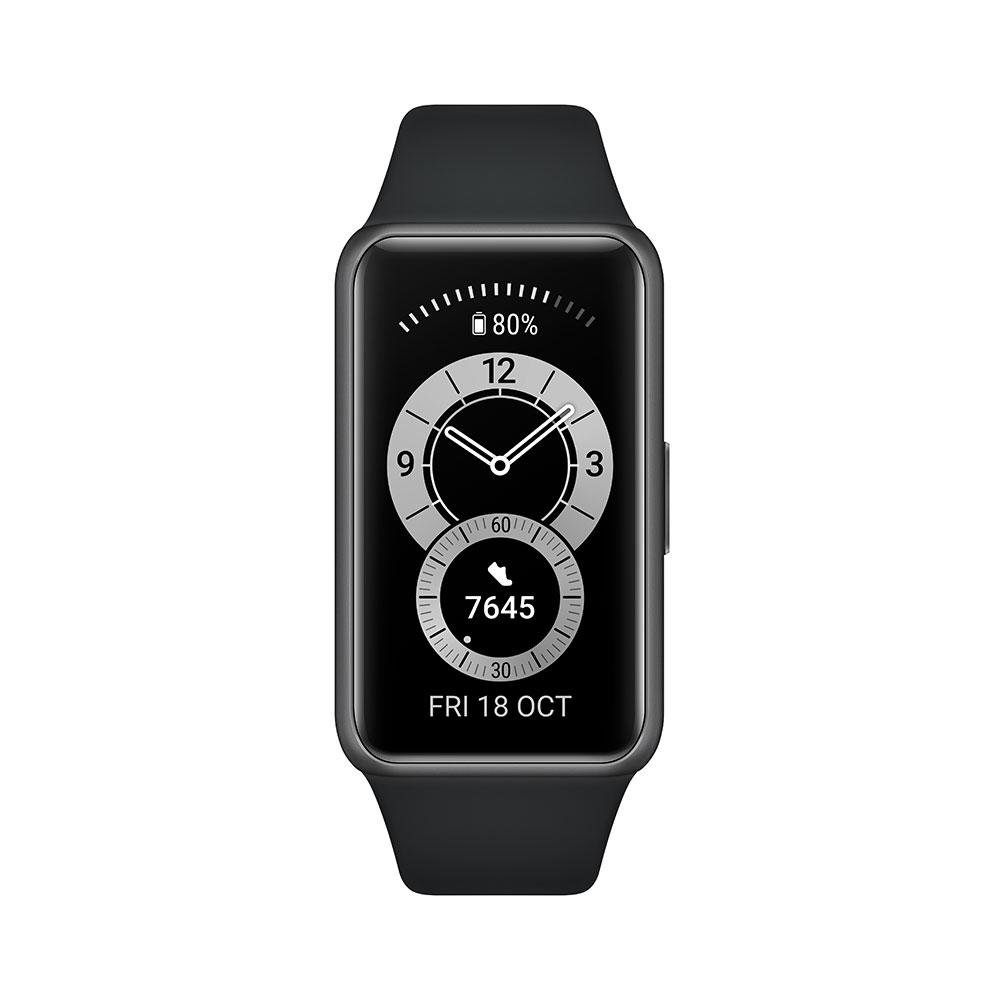 Relógio Smart Band 6 Huawei, 96 Modos de Treino, Visor FullView, Monitoramento de Sono, Preto - BAND6PTO Relógio Smart Band 6 Huawei, 96 Modos de Treino, Visor FullView, Monitoramento de Sono, Preto - BAND6PTO