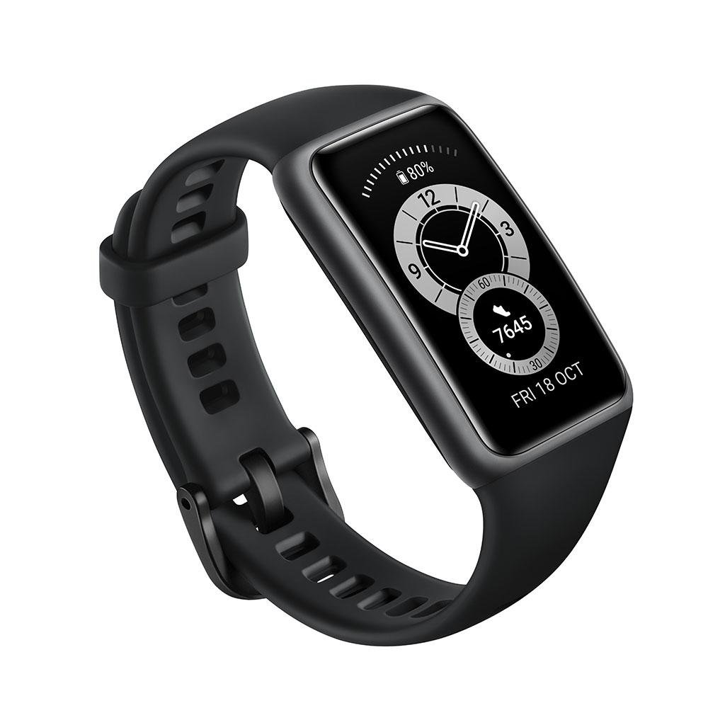Relógio Smart Band 6 Huawei, 96 Modos de Treino, Visor FullView, Monitoramento de Sono, Preto - BAND6PTO Relógio Smart Band 6 Huawei, 96 Modos de Treino, Visor FullView, Monitoramento de Sono, Preto - BAND6PTO