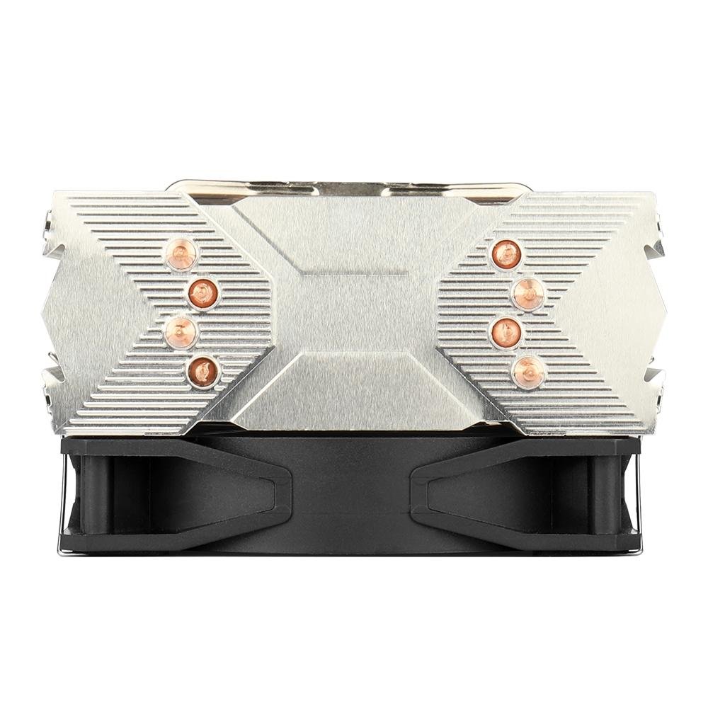 Imagem 4 de 7 do produto Air Cooler Redragon Tyr, LED Vermelho, AMD/Intel, 120mm, Preto - CC-9104R