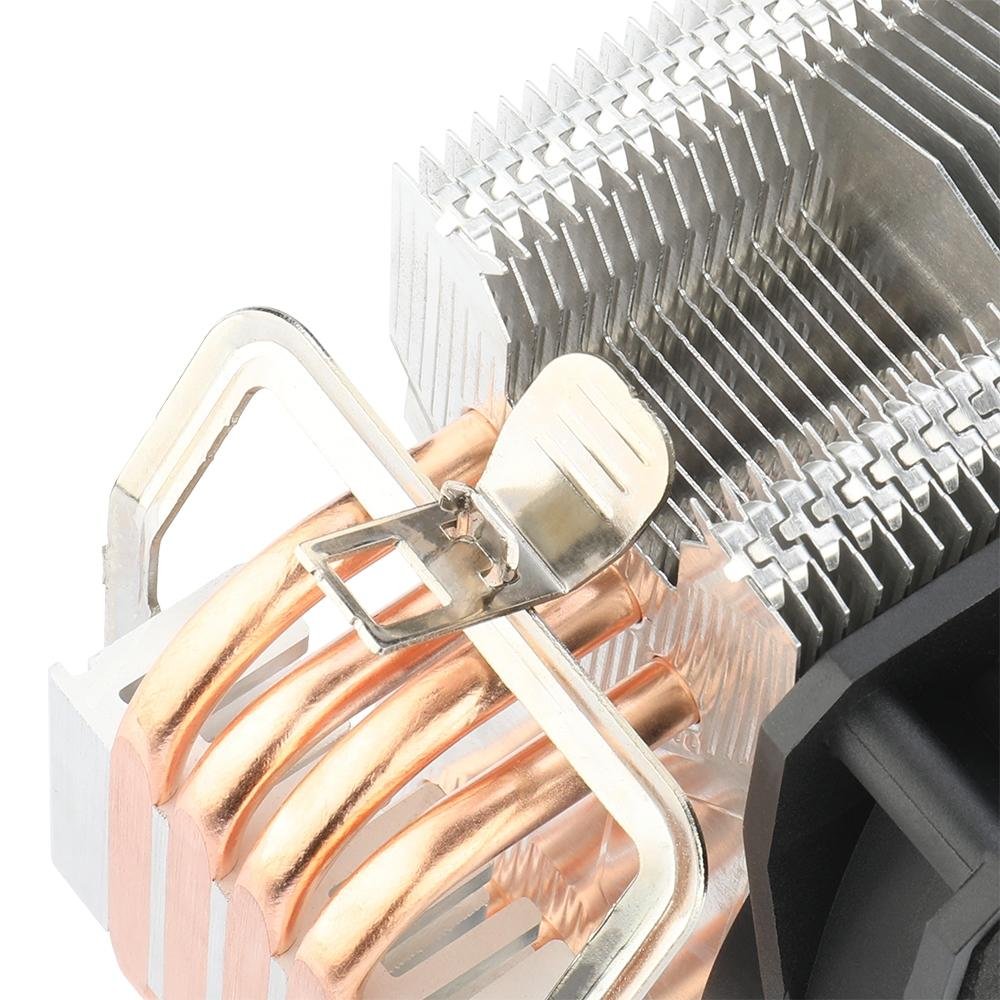 Imagem 8 de 8 do produto Air Cooler Redragon Tyr, LED Azul, AMD/Intel, 120mm, Preto - CC-9104B