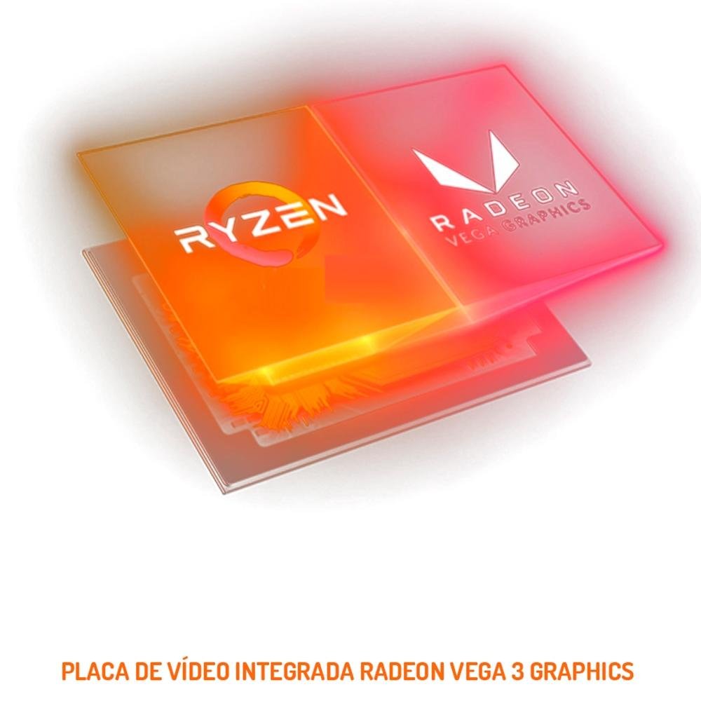Imagem 4 de 10 do produto Computador OnPress Powered By Asus AMD Atlhon 3000G, RGB, 8GB, SSD 240GB, Linux, Preto - ONG3000G08S24