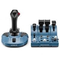 TCA CAPTAIN PACK AIRBUS EDITION Thrustmaster   Réplicas ergonômicas do mundialmente famoso quadrante lateral e acelerador do Airbus, joystick ambidest