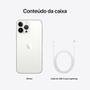 iPhone 13 Pro Max 128GB Prateado, 5G, Tela de 6.7, Câmera Tripla 12MP - MLL73BZ/A